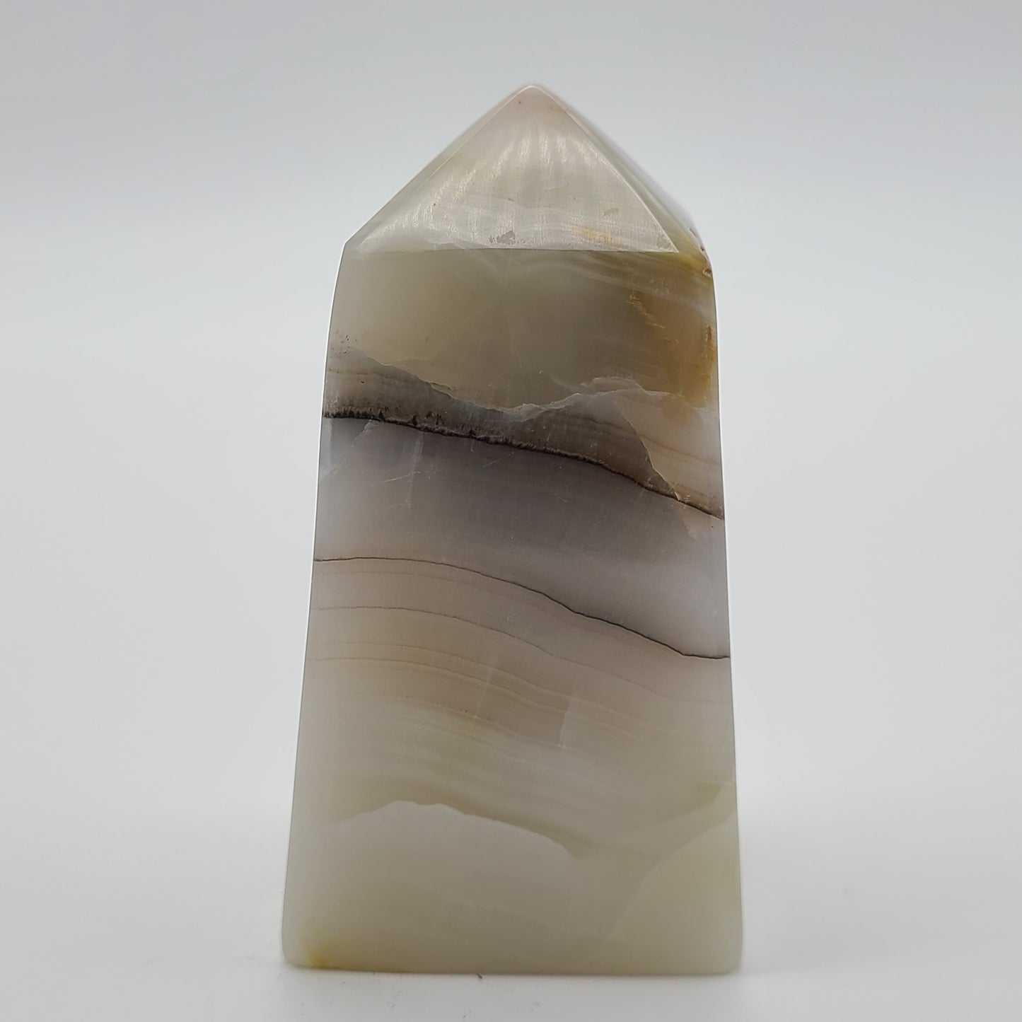 Pink Banded Calcite Tower
