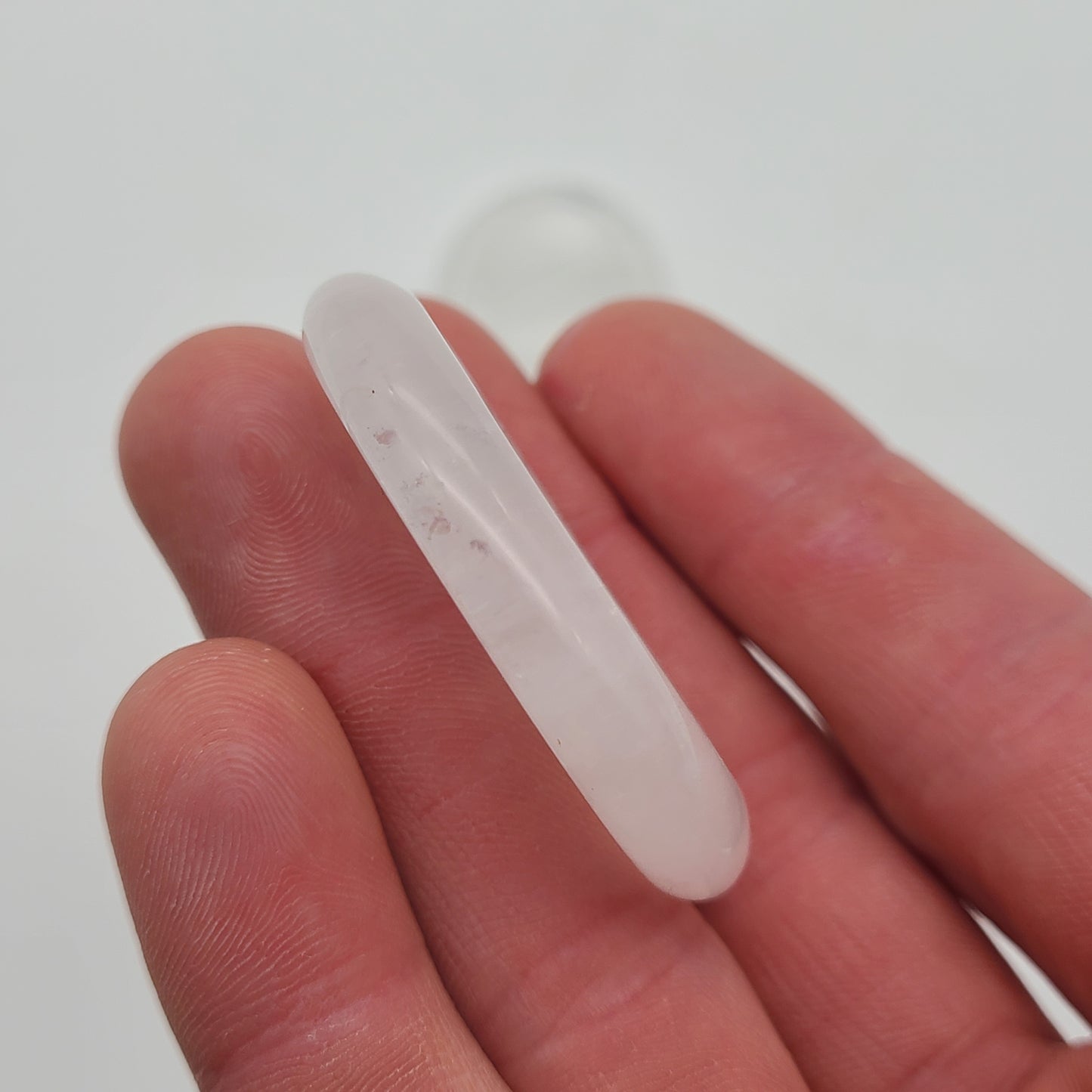 Clear Quartz Worry Stone