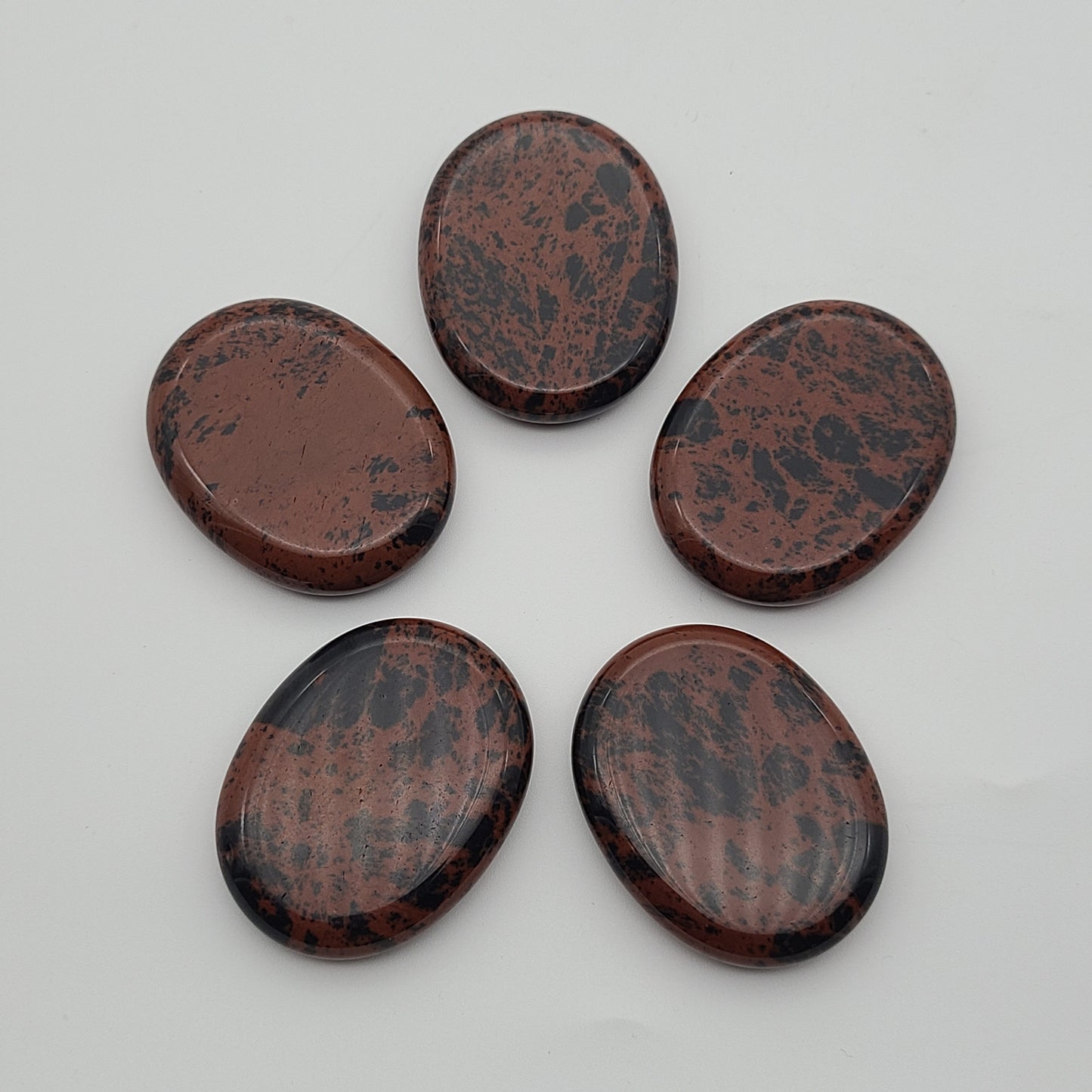 Mahogany Obsidian Worry Stone