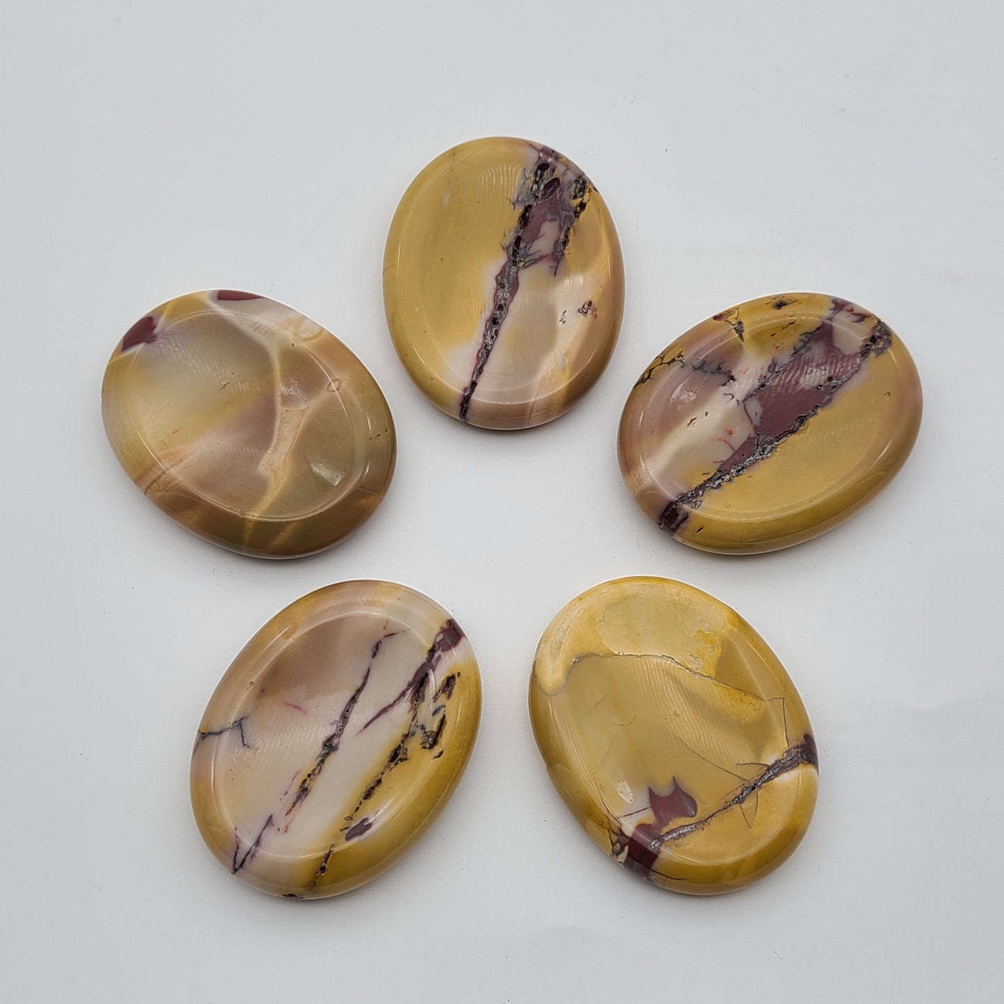Mookaite Jasper Worry Stone