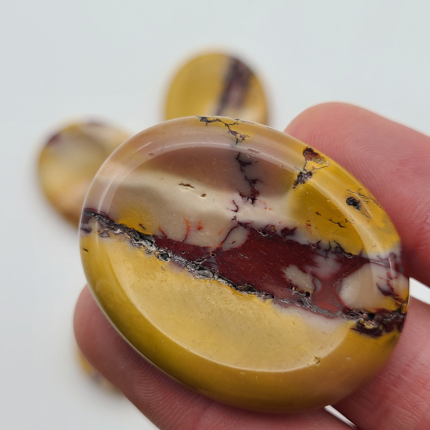 Mookaite Jasper Worry Stone