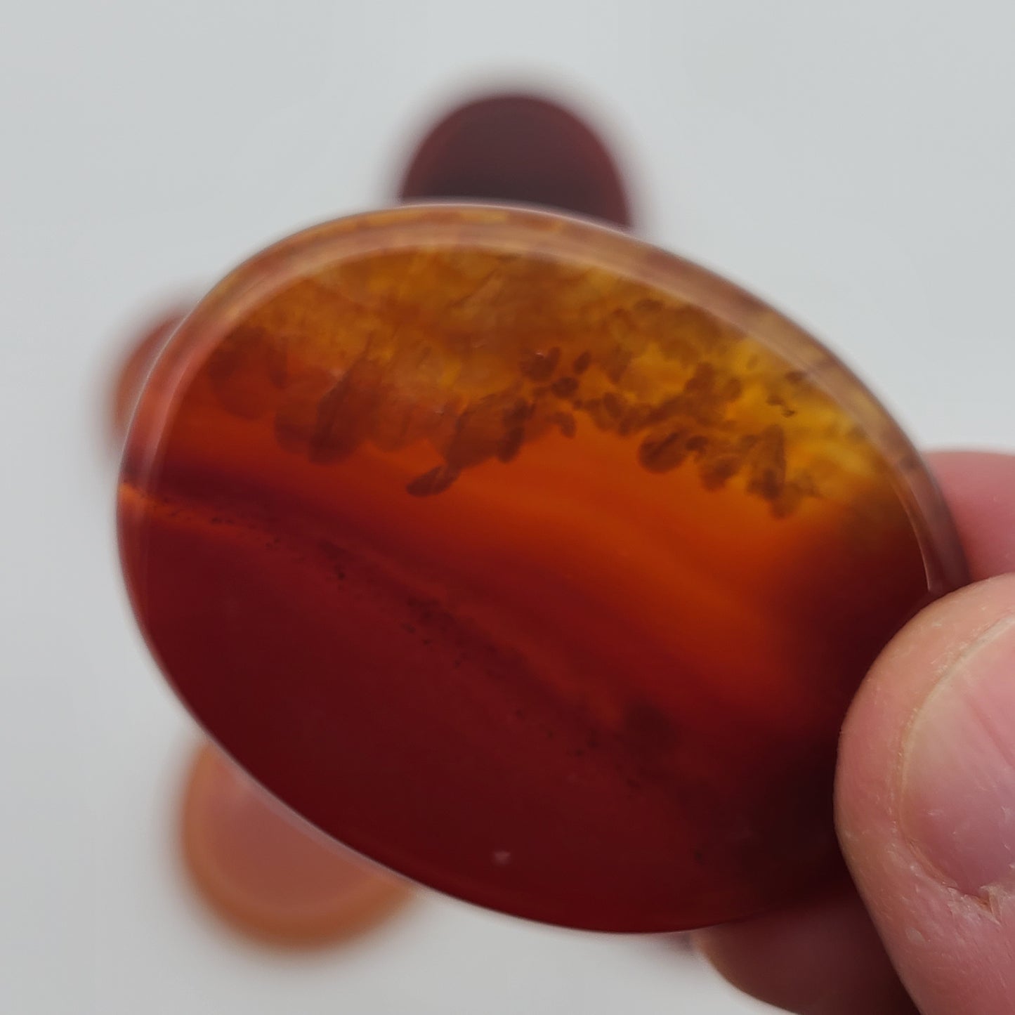 Carnelian Worry Stone