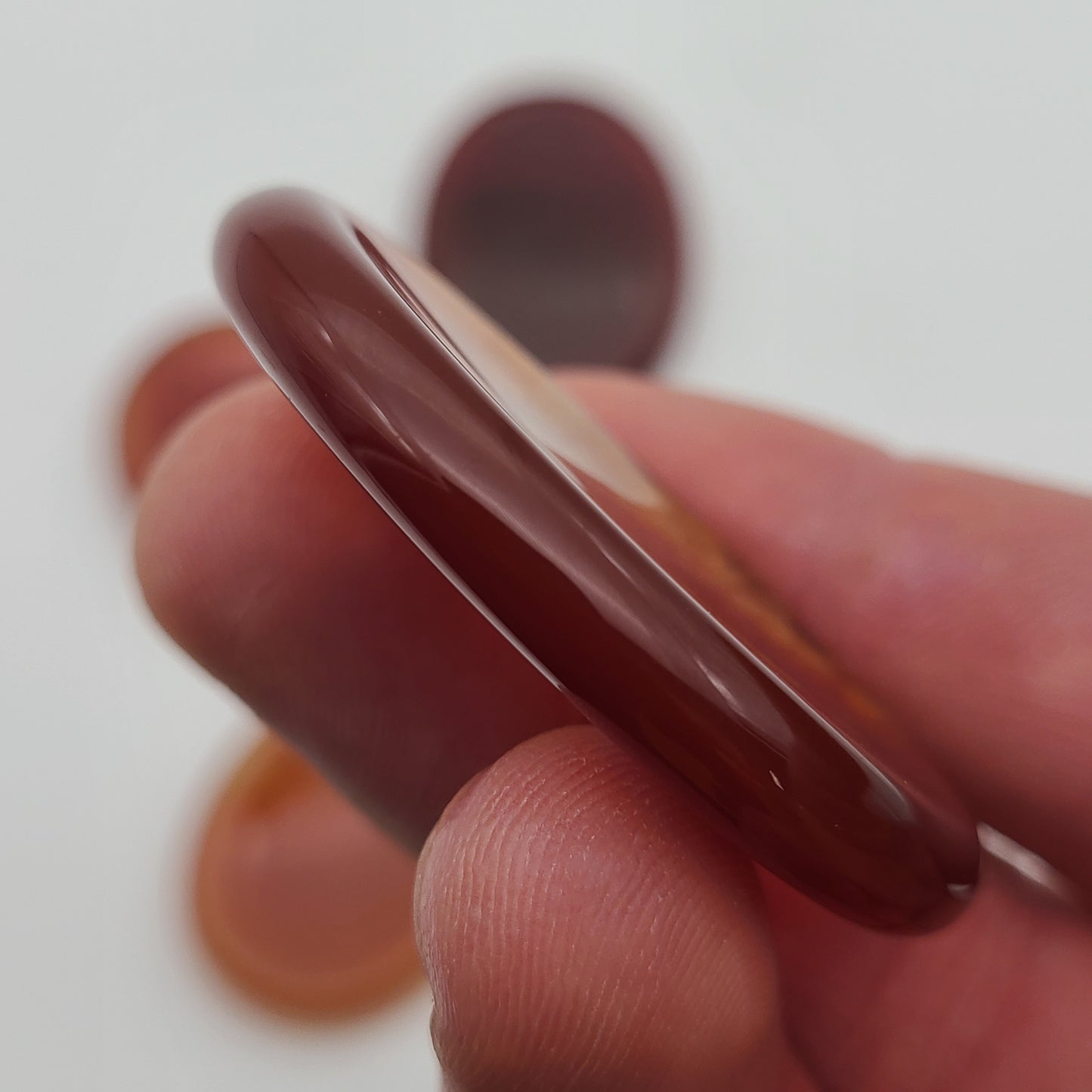 Carnelian Worry Stone