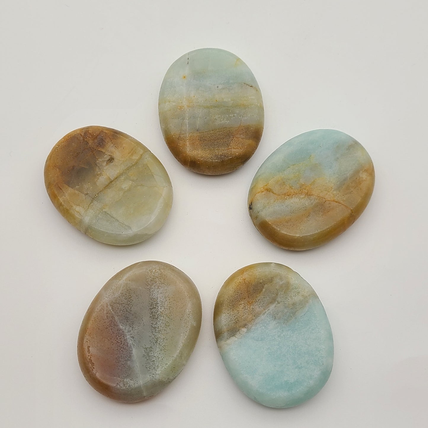 Amazonite Worry Stone
