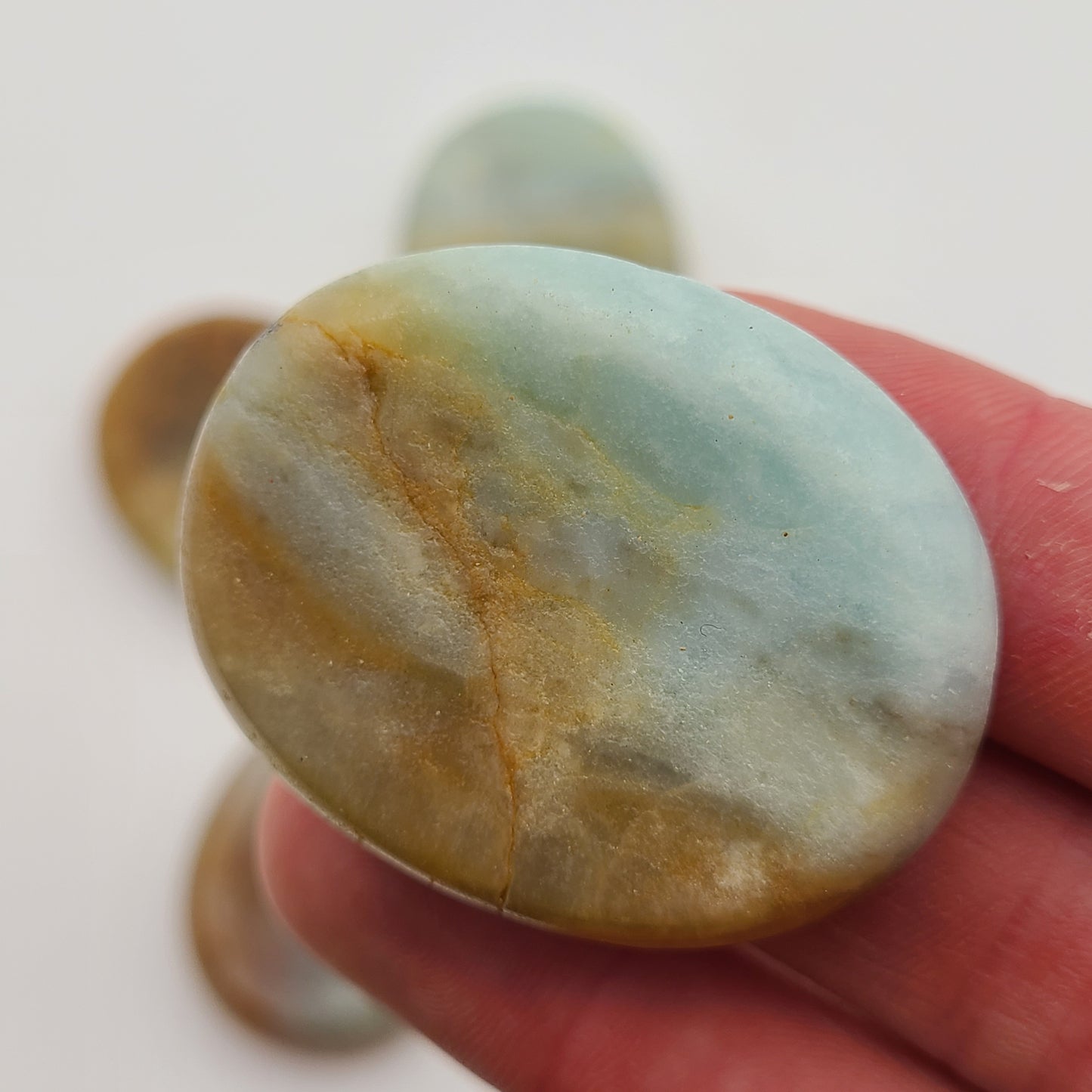 Amazonite Worry Stone
