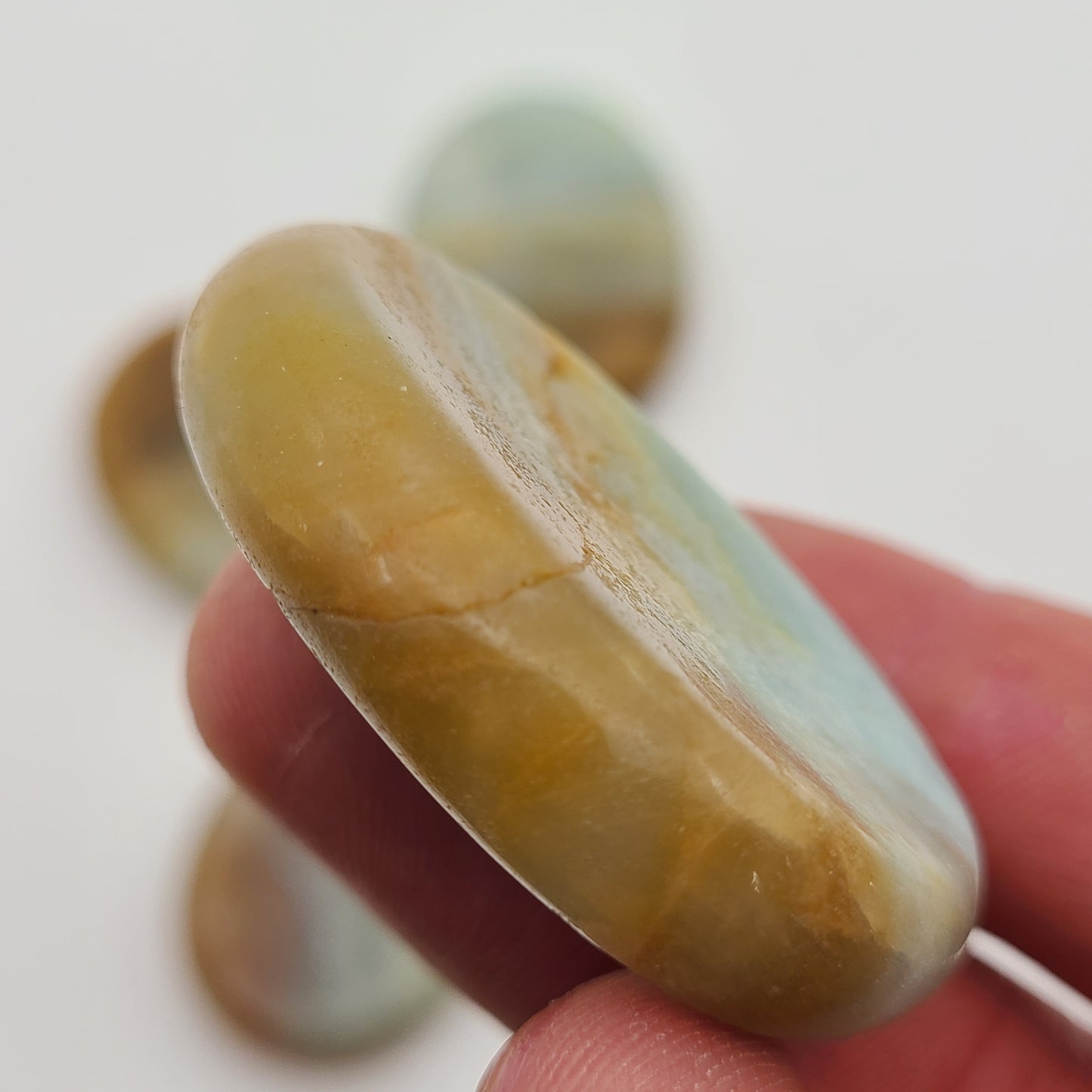 Amazonite Worry Stone