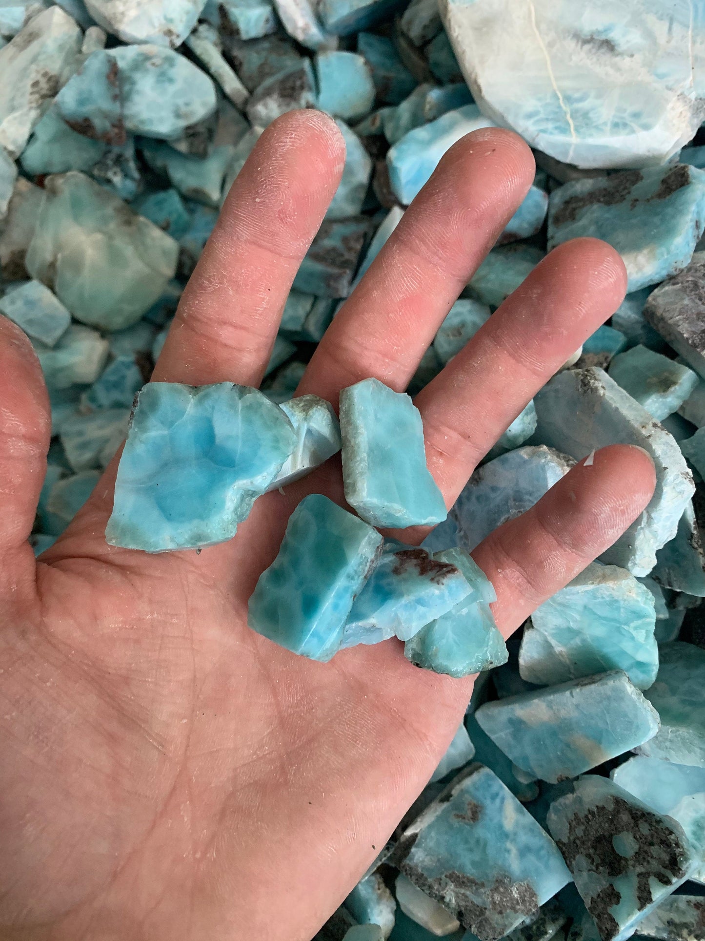 Rough Larimar