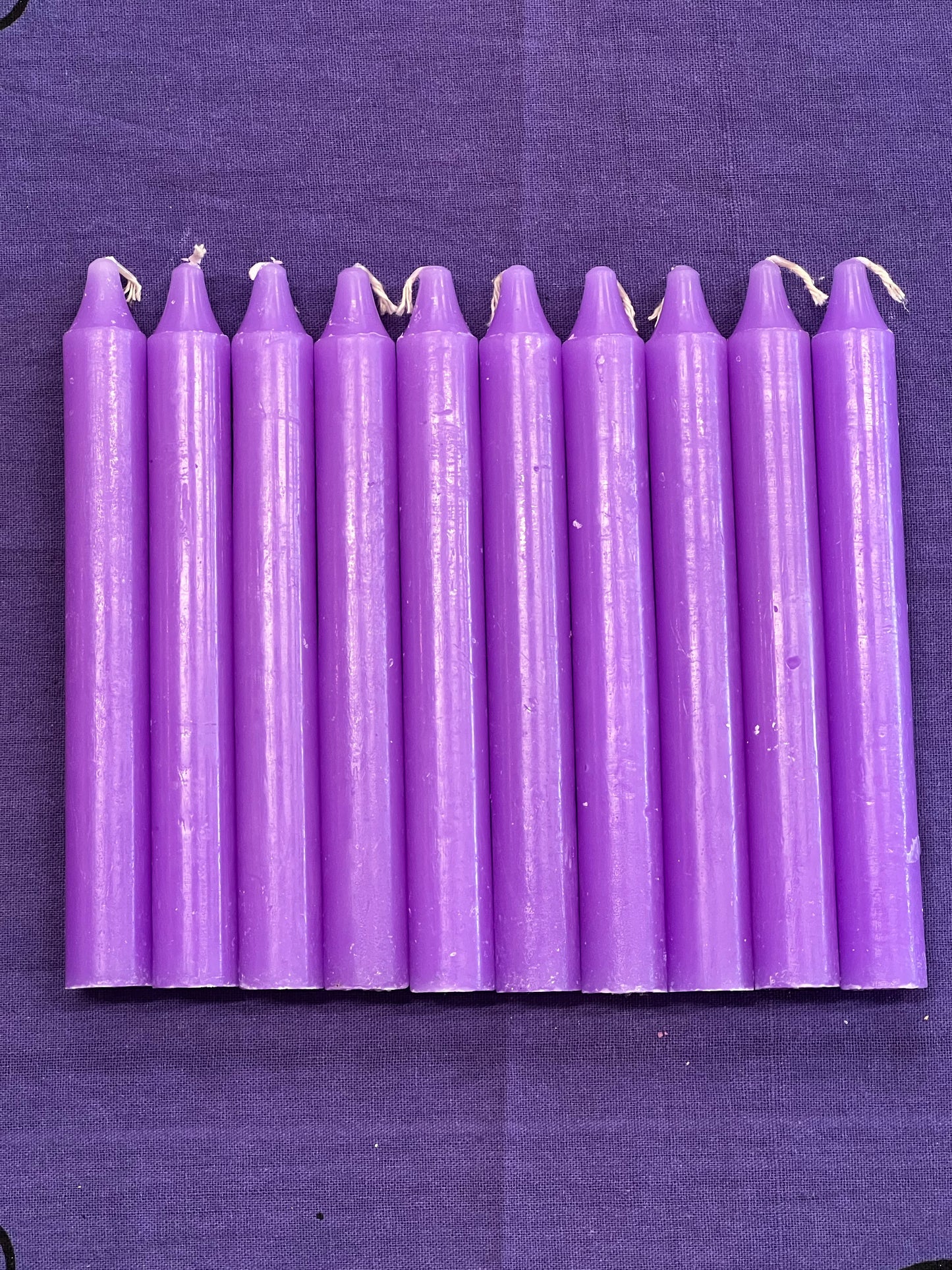 6” Purple candle
