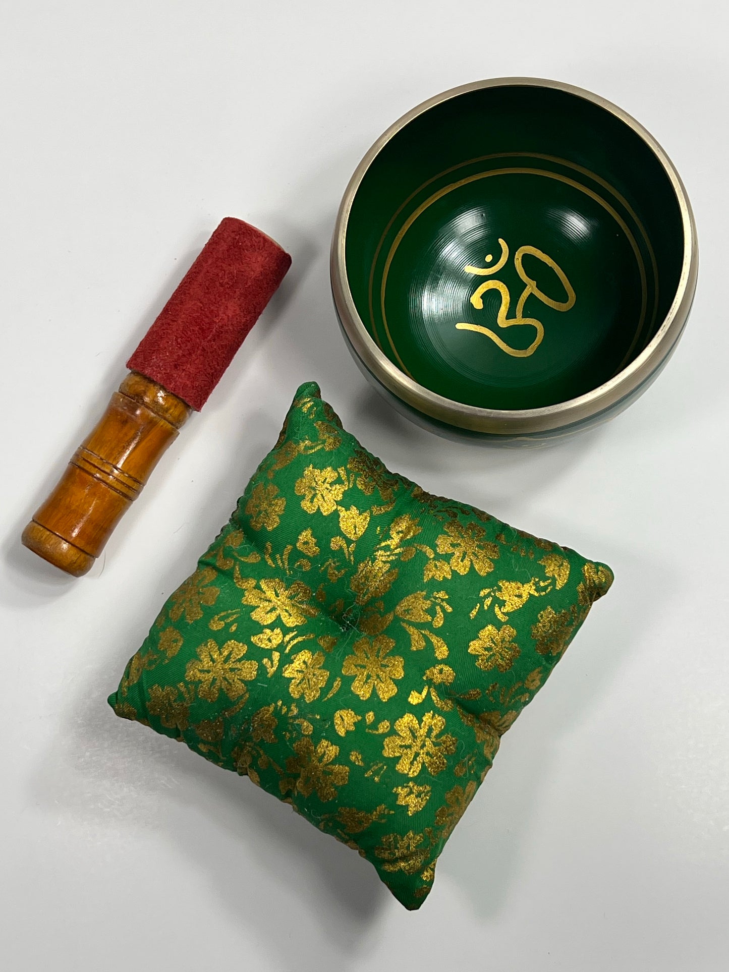 Tibetan Singing Bowl - Green Ohm
