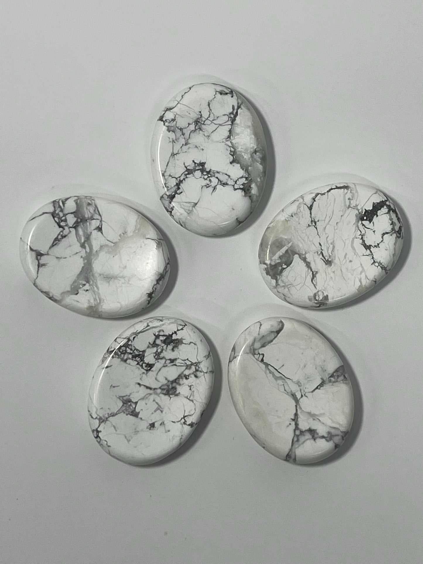 Howlite Worry Stone