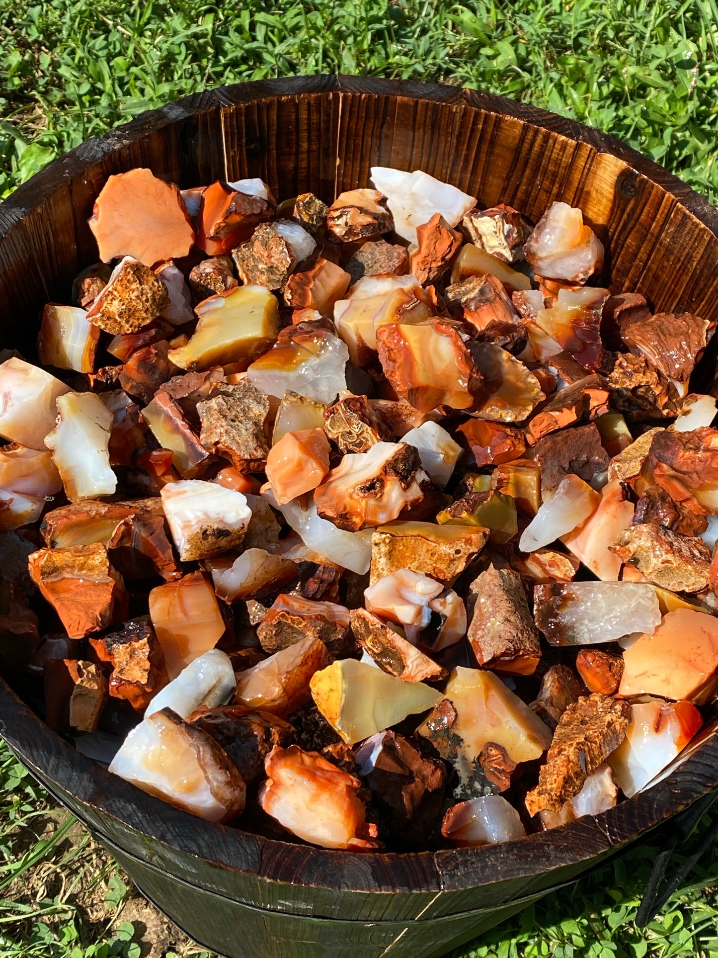 Rough Carnelian Agate