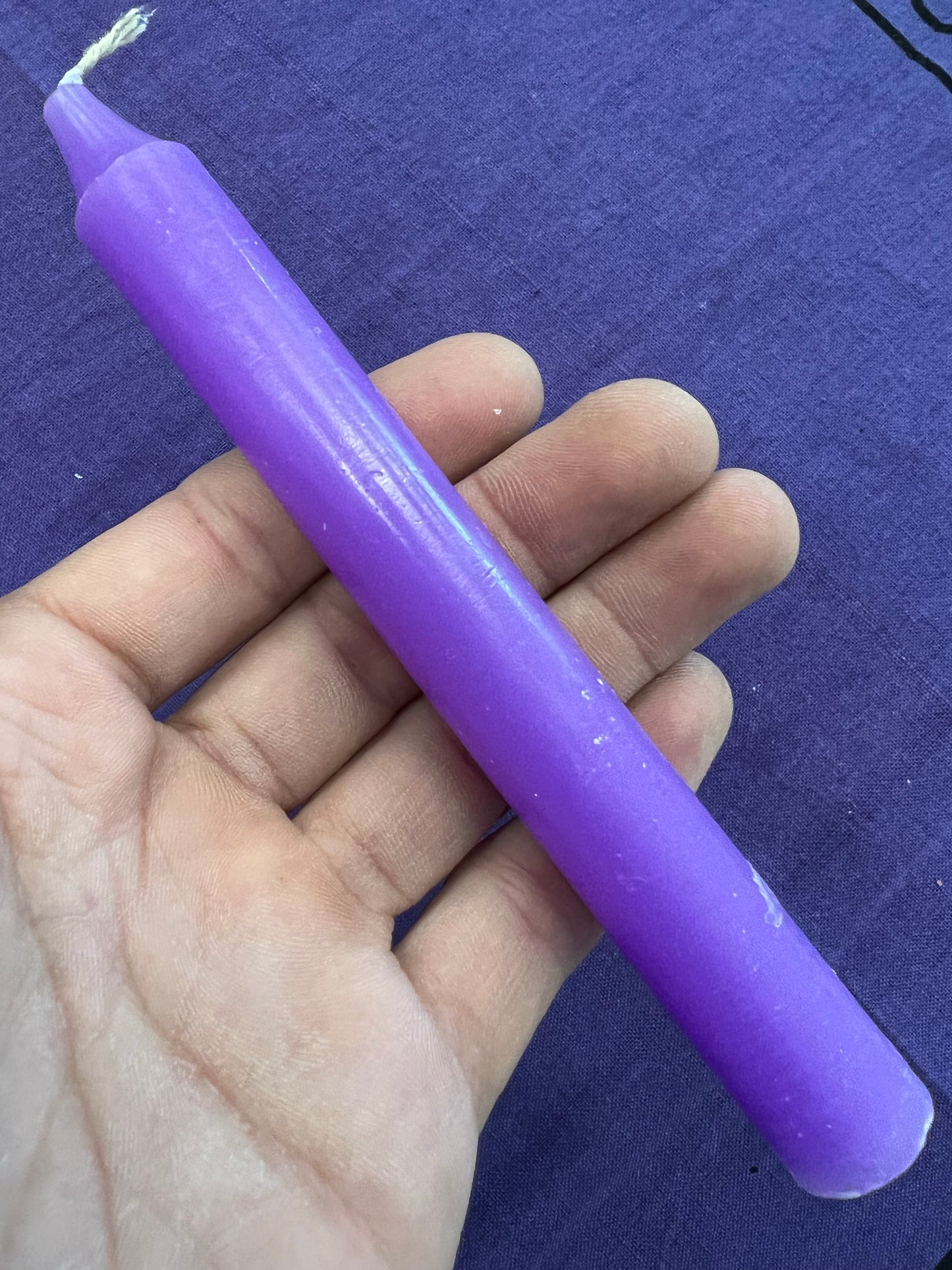 6” Purple candle