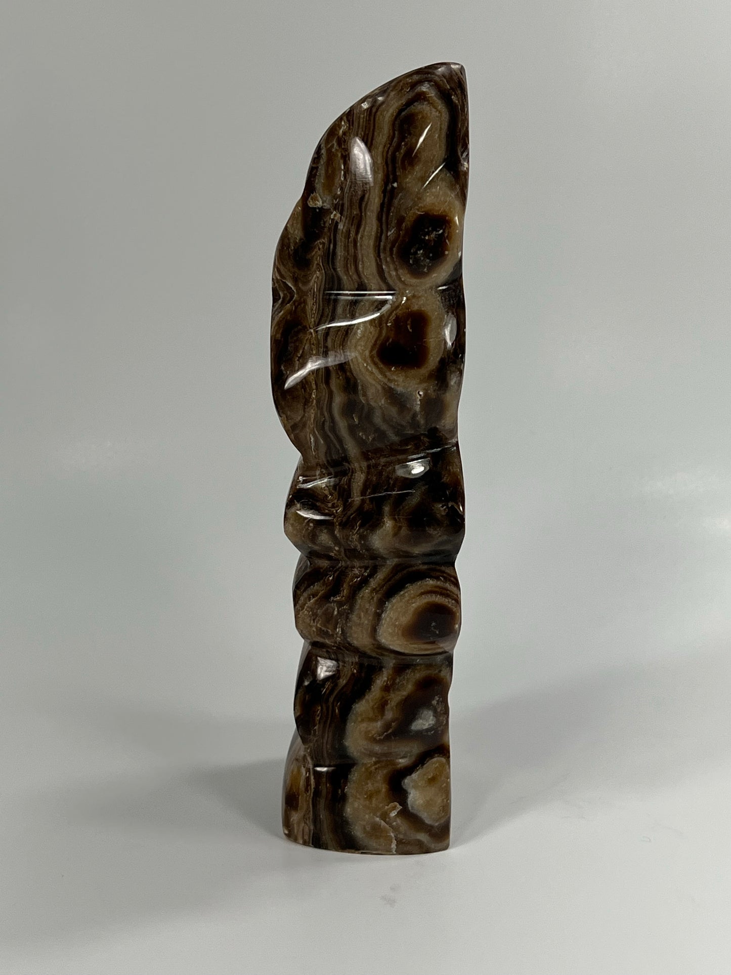 Chocolate Calcite Freeform