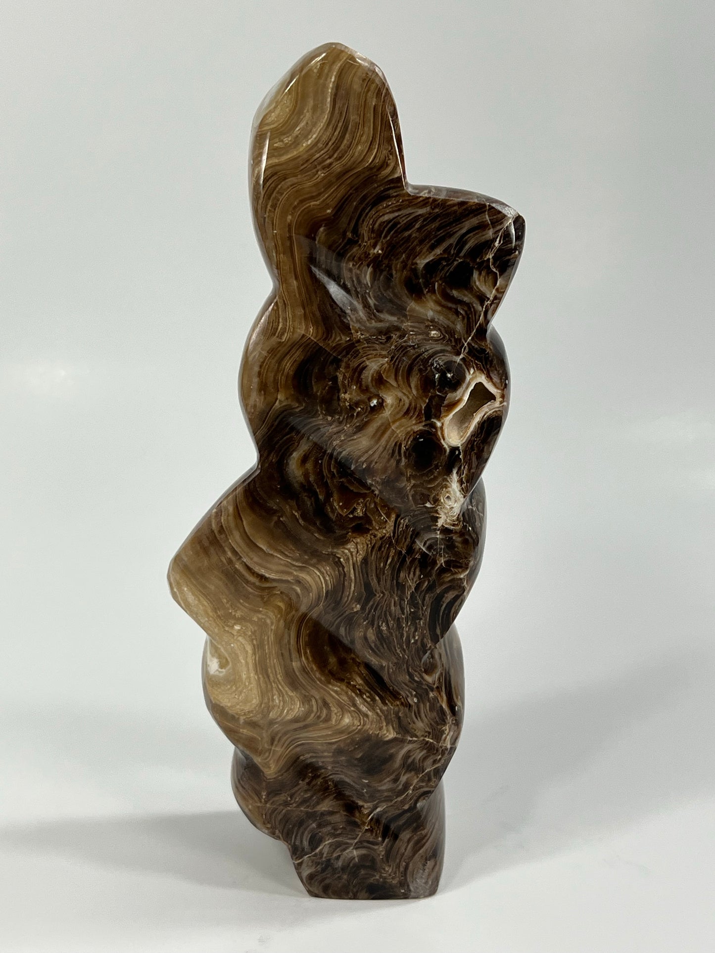Chocolate Calcite Freeform
