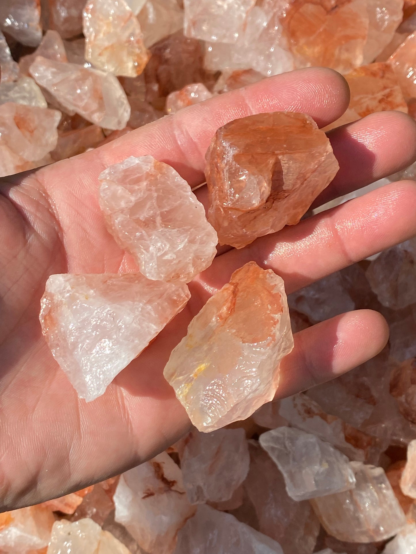 Rough Fire Quartz