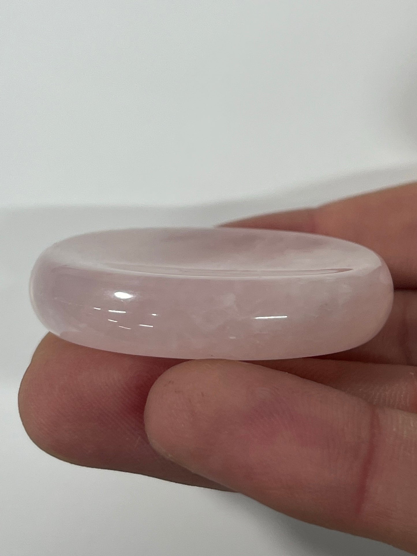 Rose Quartz Worry Stone