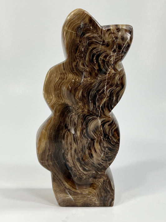 Chocolate Calcite Freeform