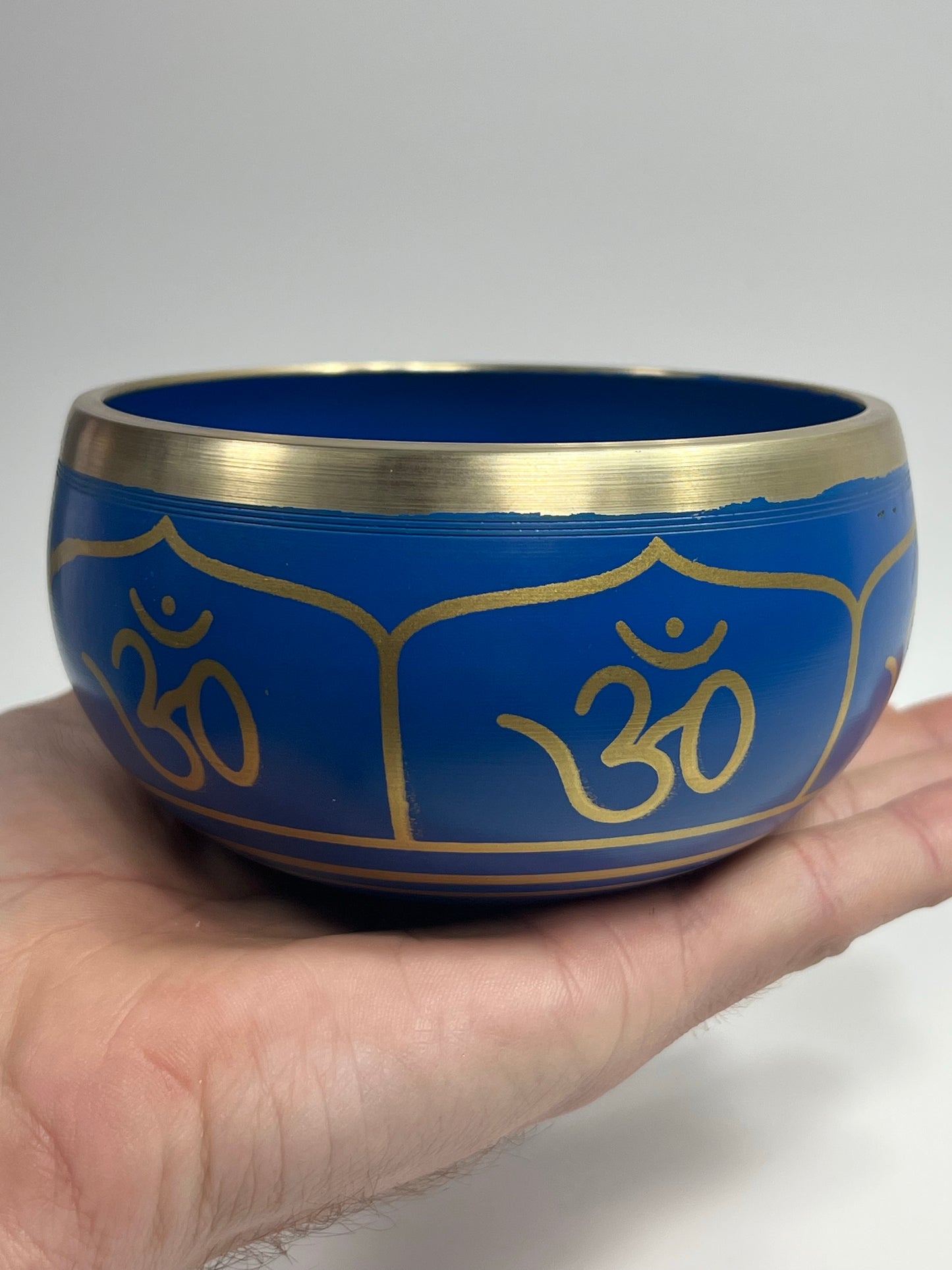 Tibetan Singing Bowl - Blue Ohm