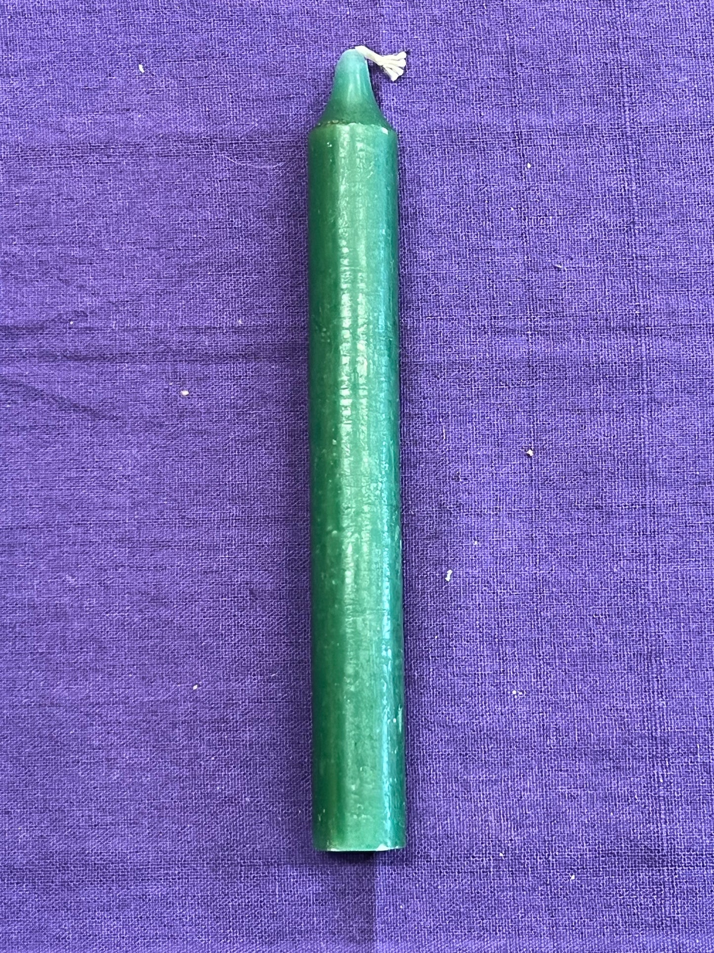 6” Green candle