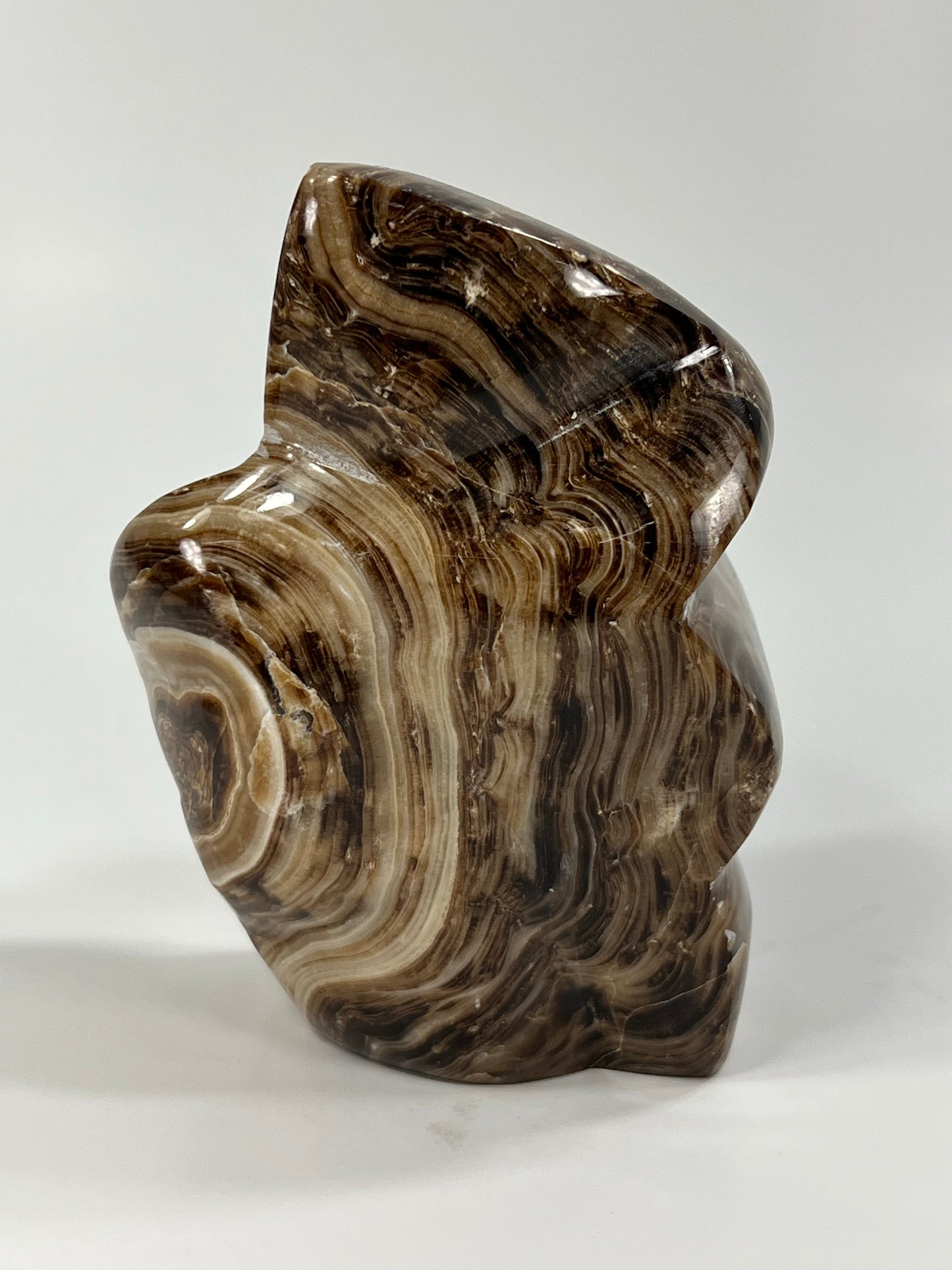 Chocolate Calcite Freeform
