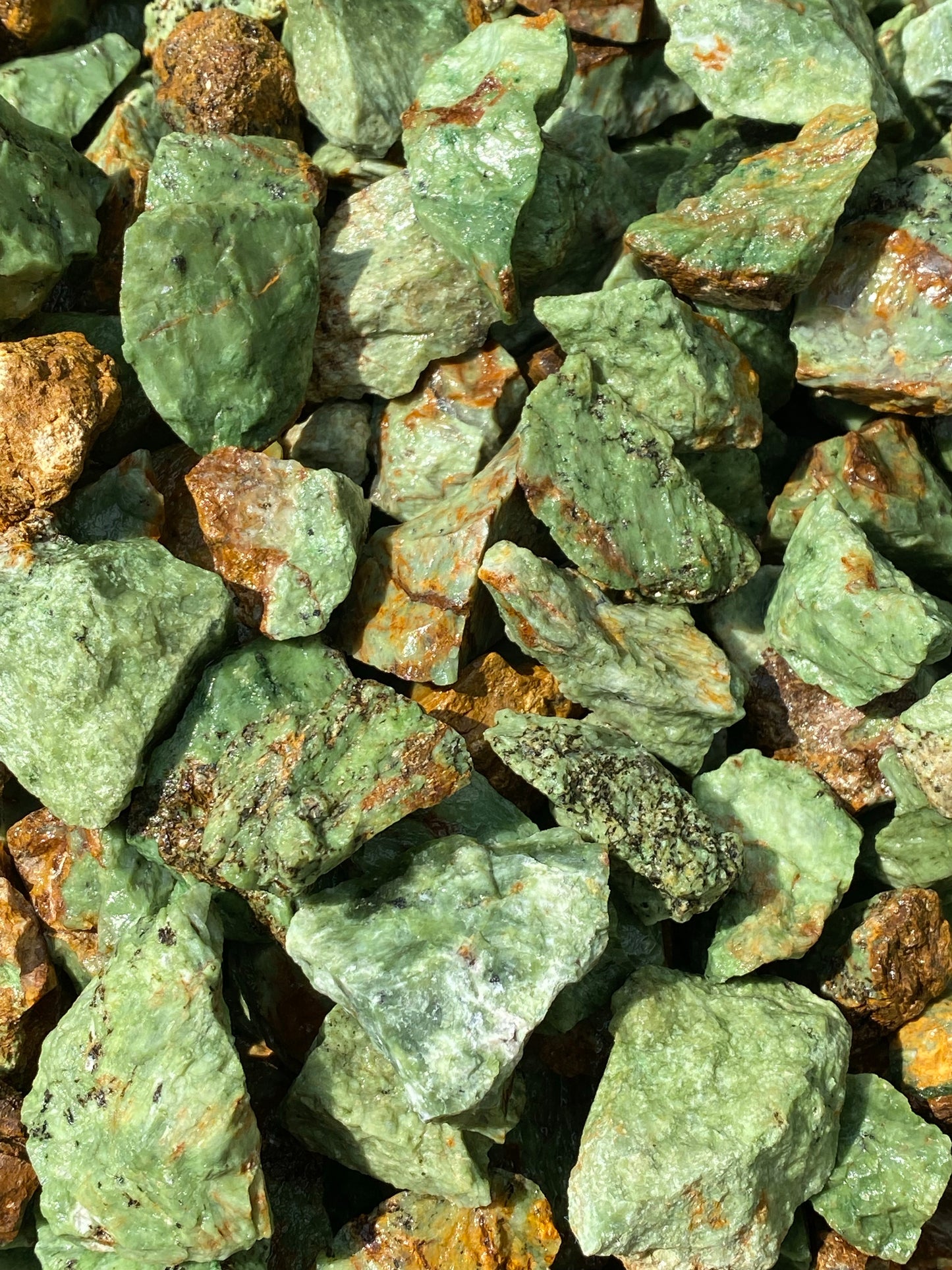 Rough Chrysoprase