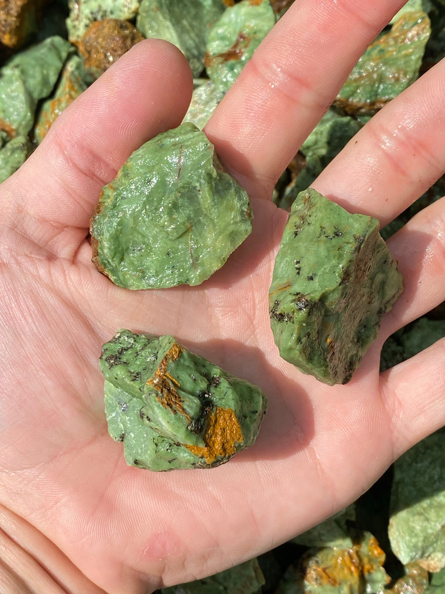 Rough Chrysoprase