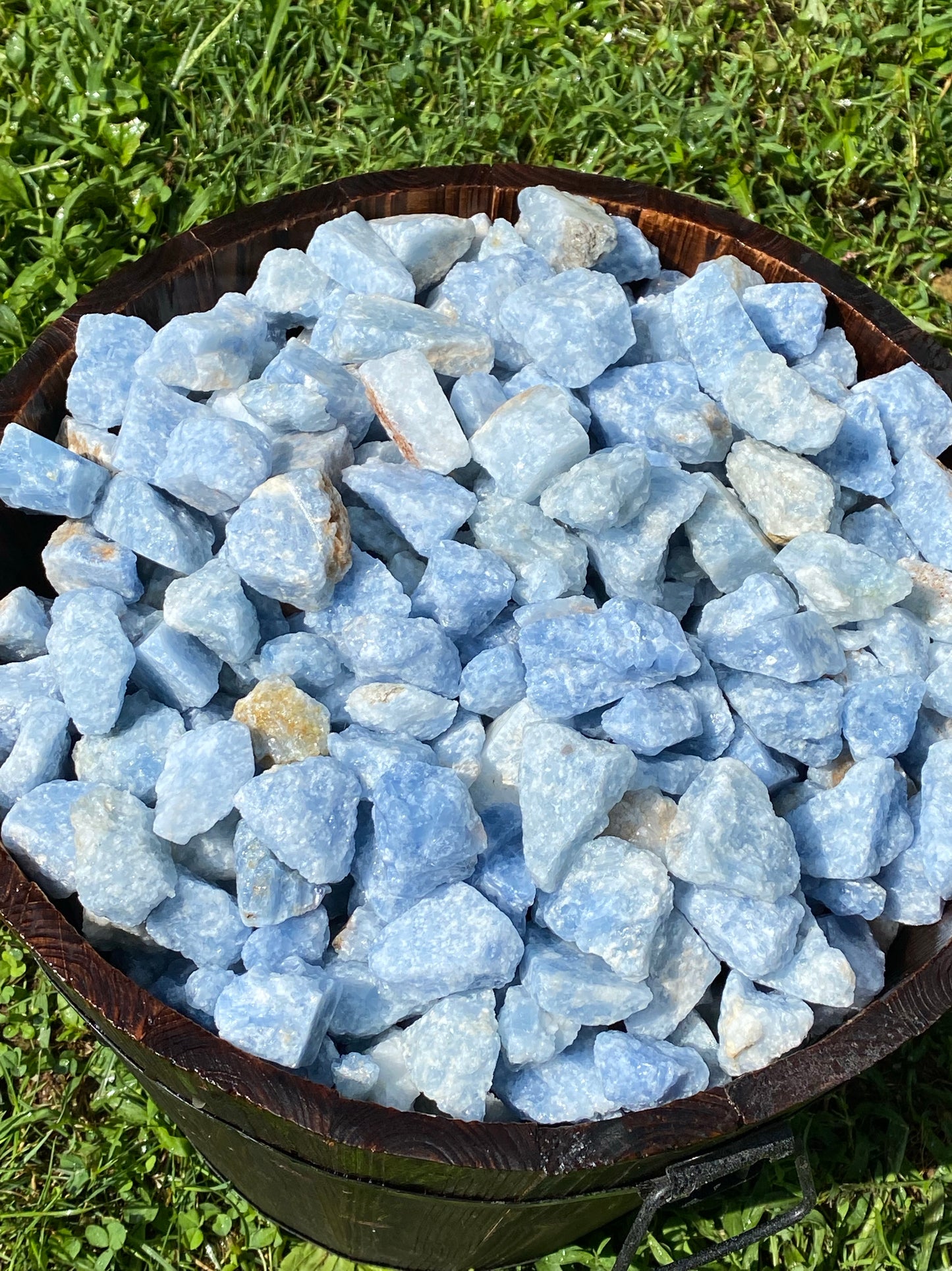 Rough Blue Calcite
