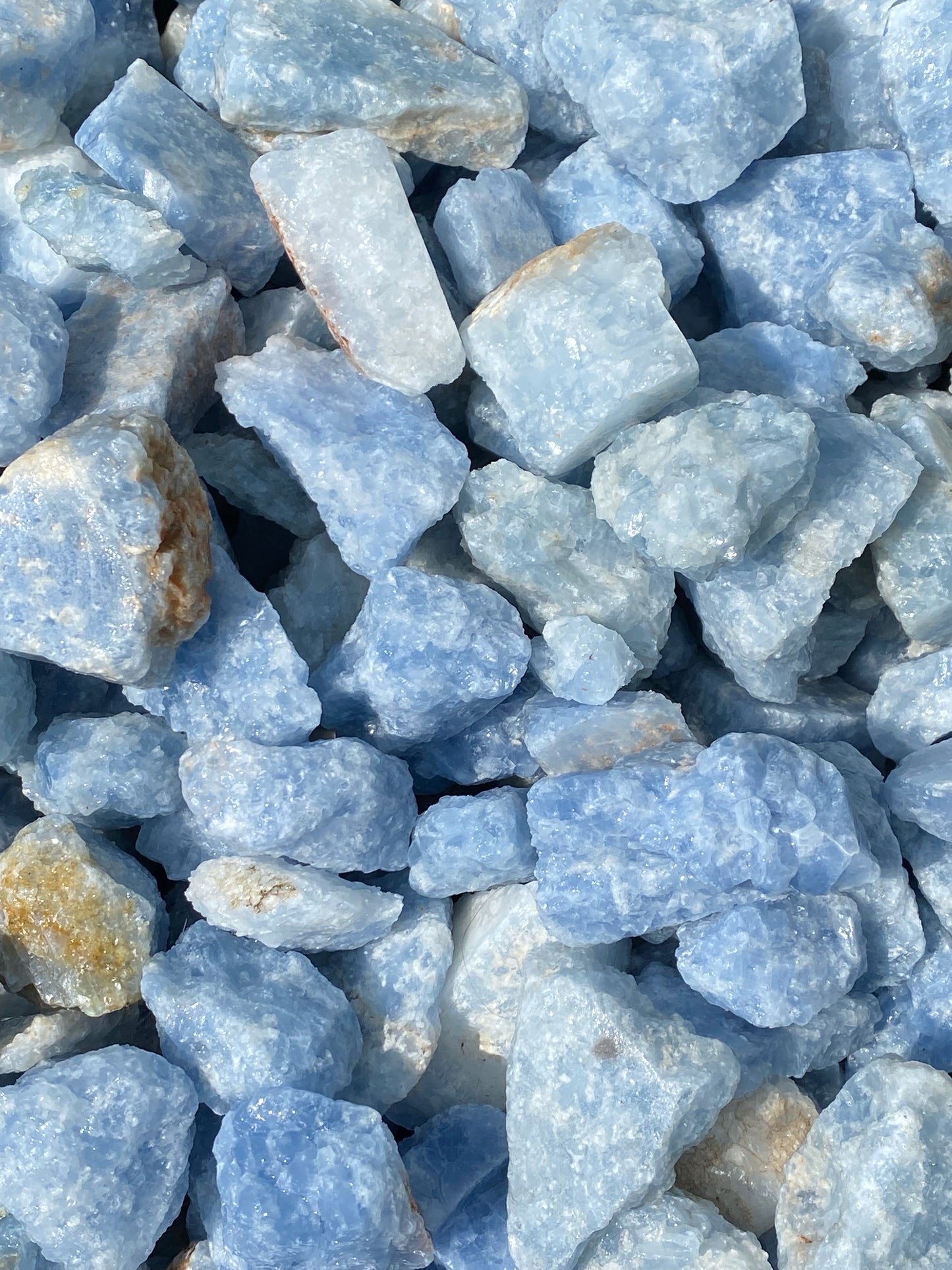 Rough Blue Calcite