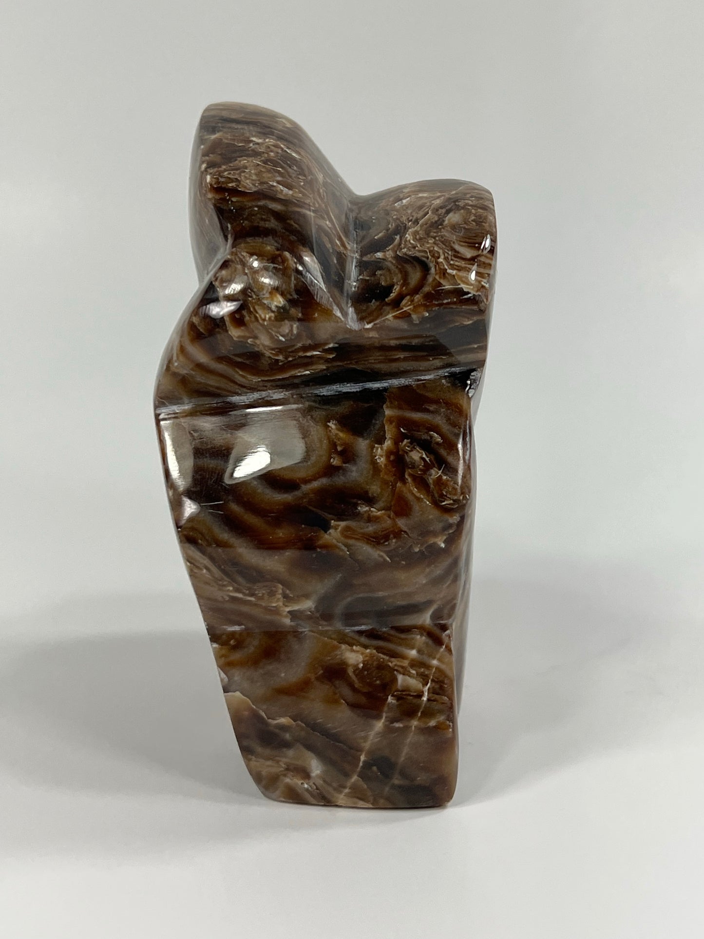 Chocolate Calcite Freeform