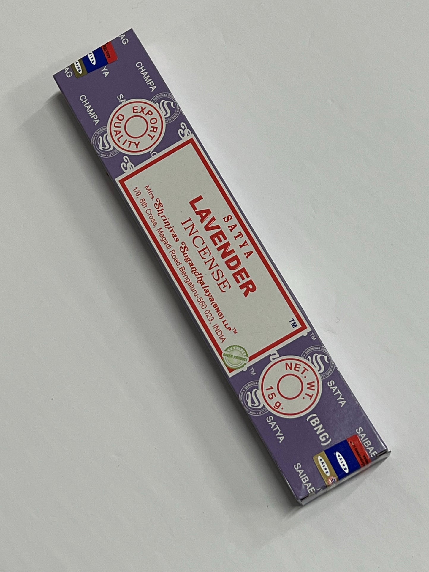 Satya Lavender Incense