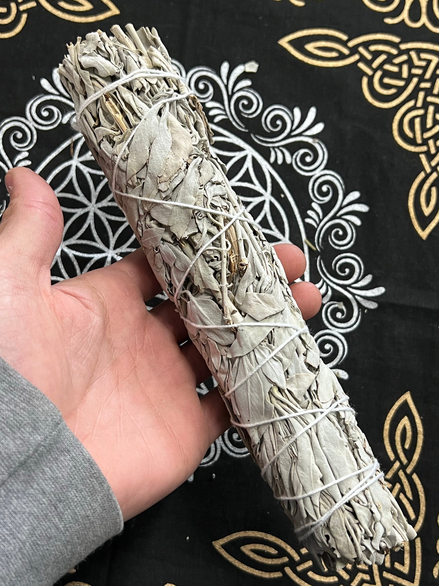 White Sage 9” Smudge Stick