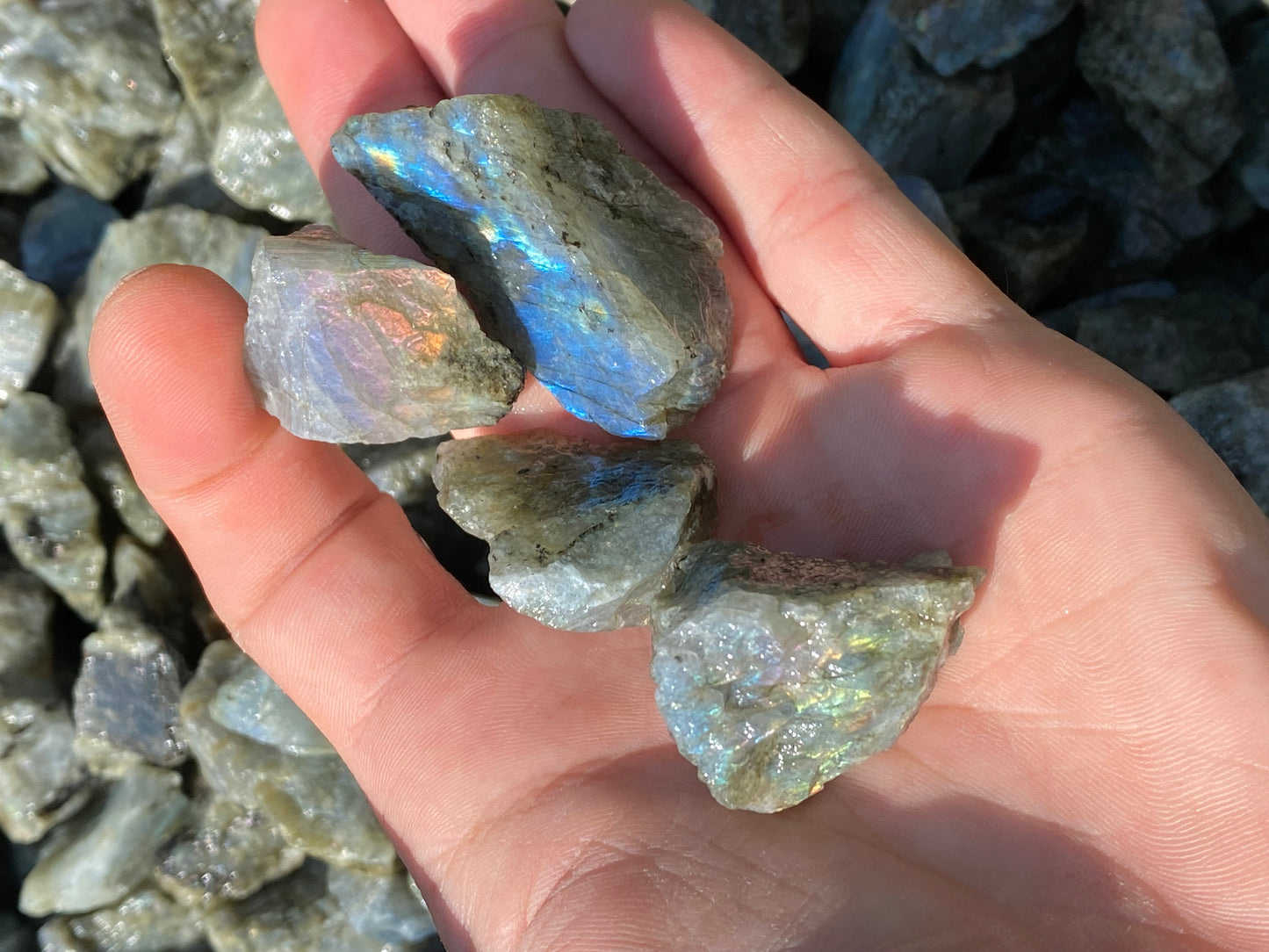 Rough Labradorite