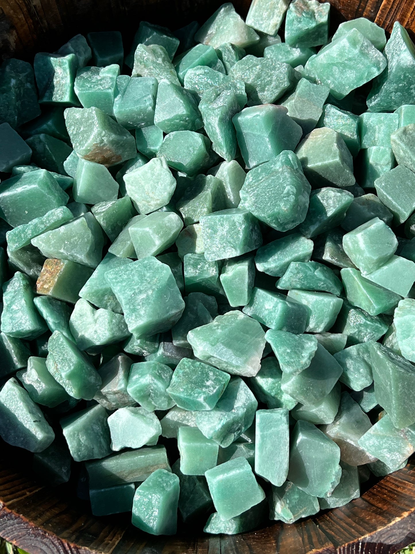 Rough Green Aventurine