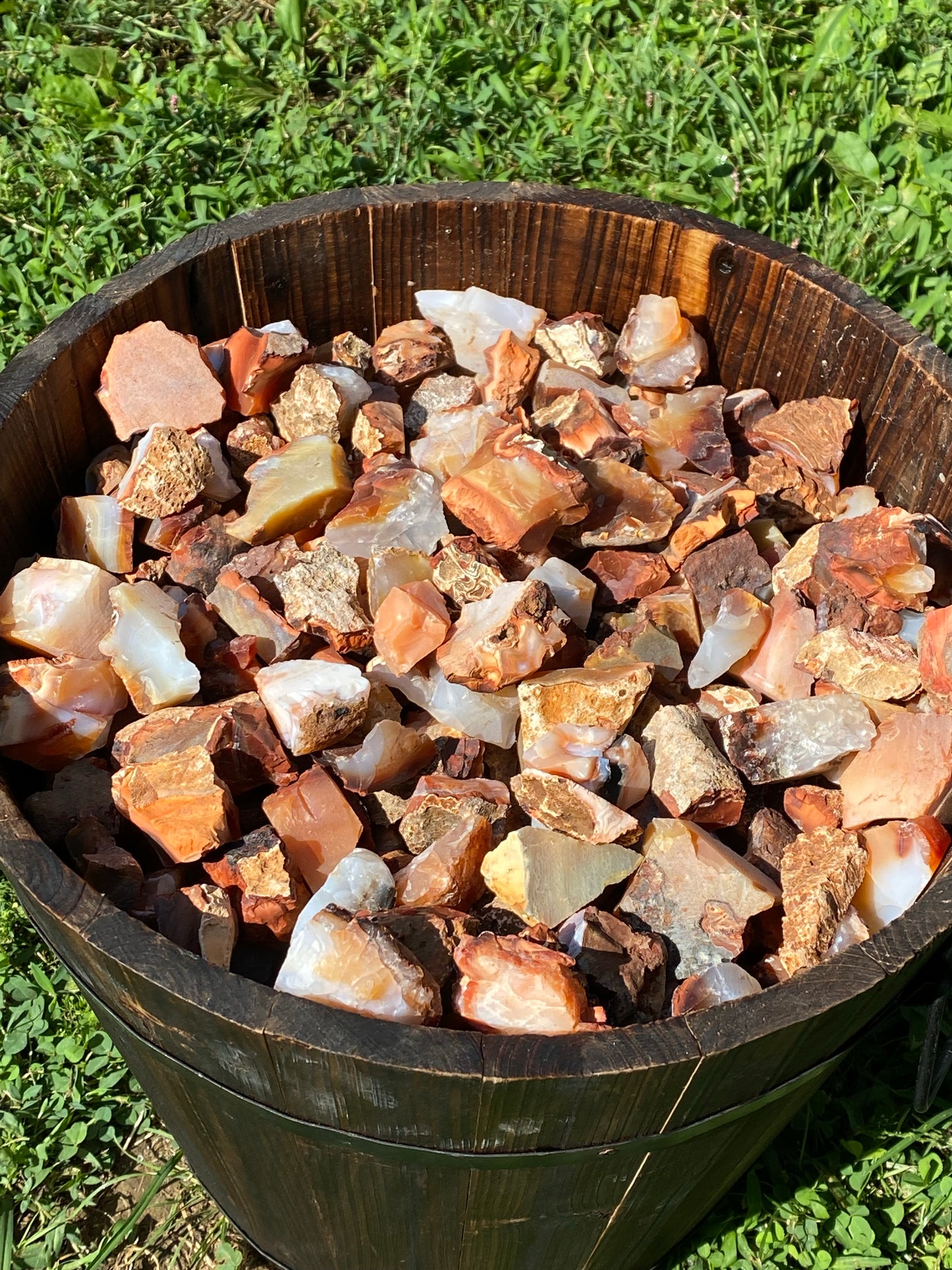 Rough Carnelian Agate
