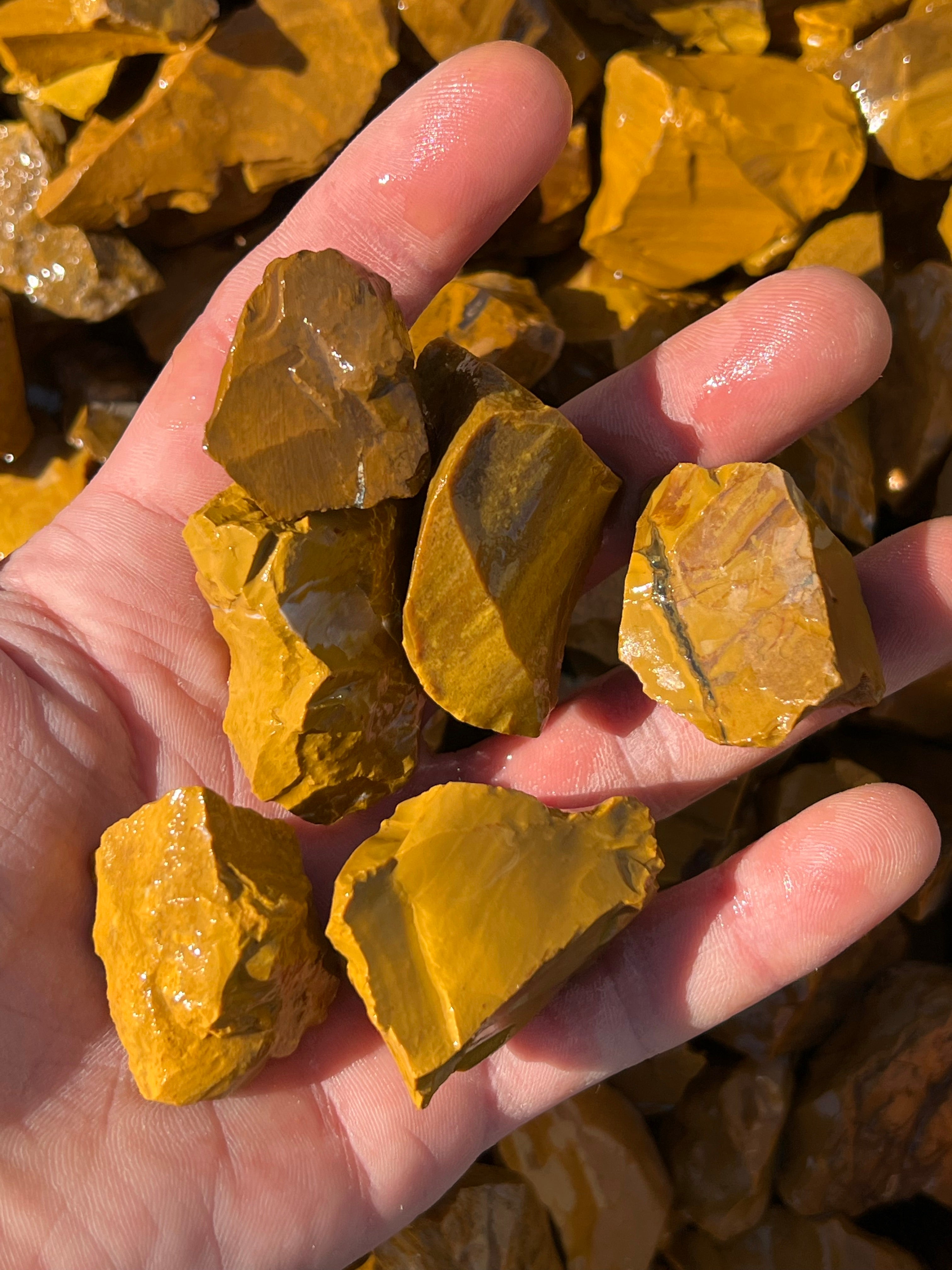 Rough Yellow Jasper – Artworks of Nature