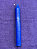 6” Blue candle