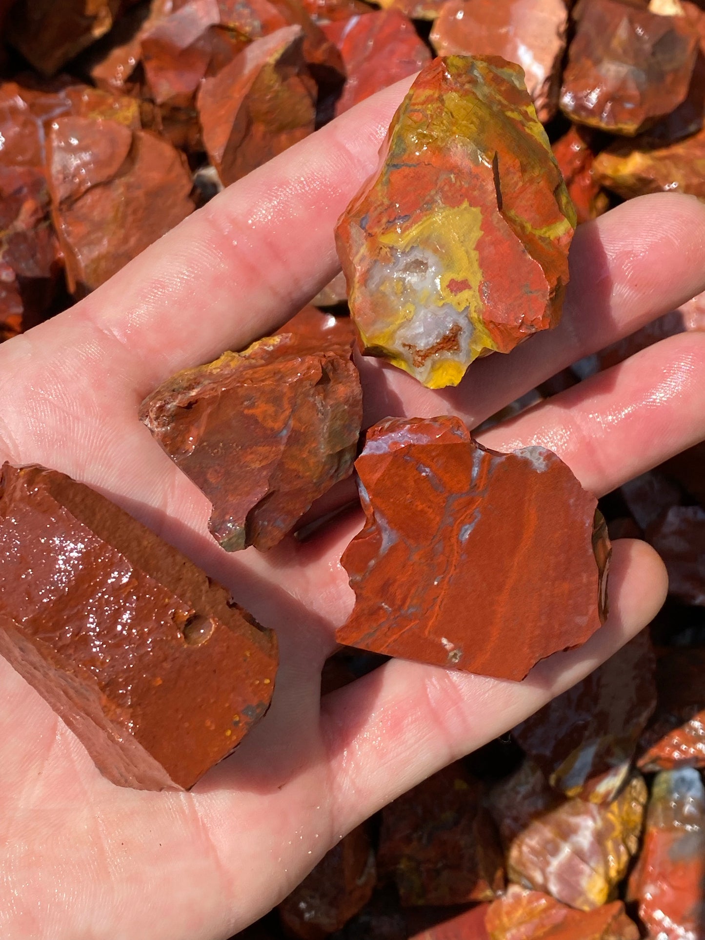 Rough Red Jasper