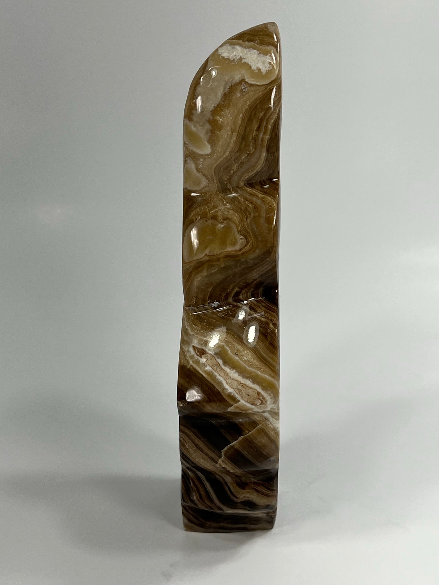 Chocolate Calcite Freeform