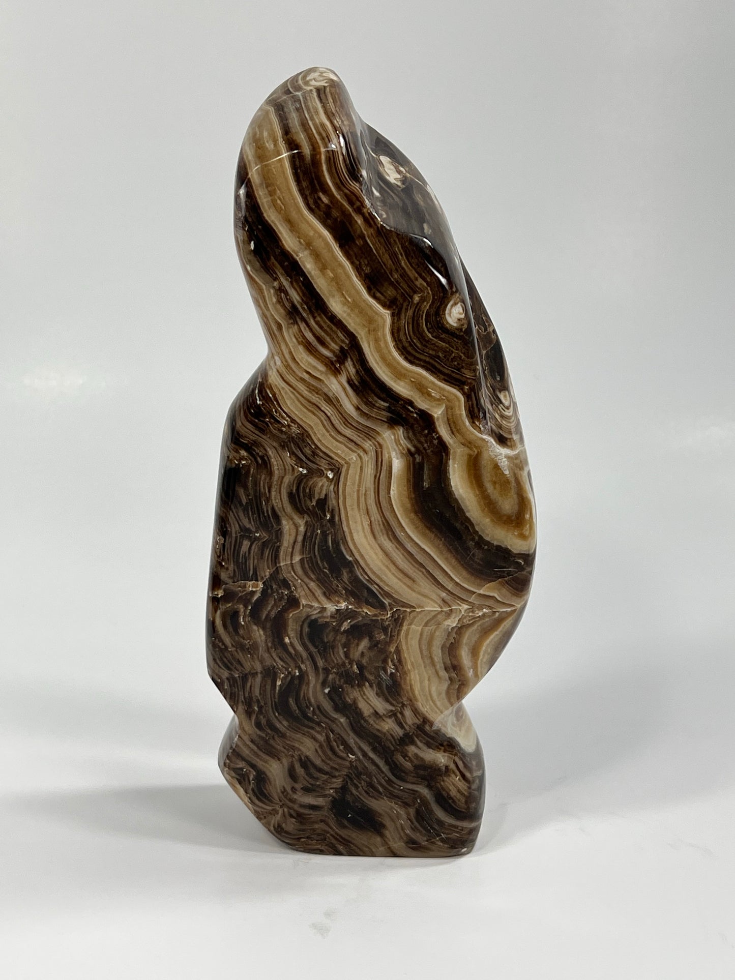 Chocolate Calcite Freeform