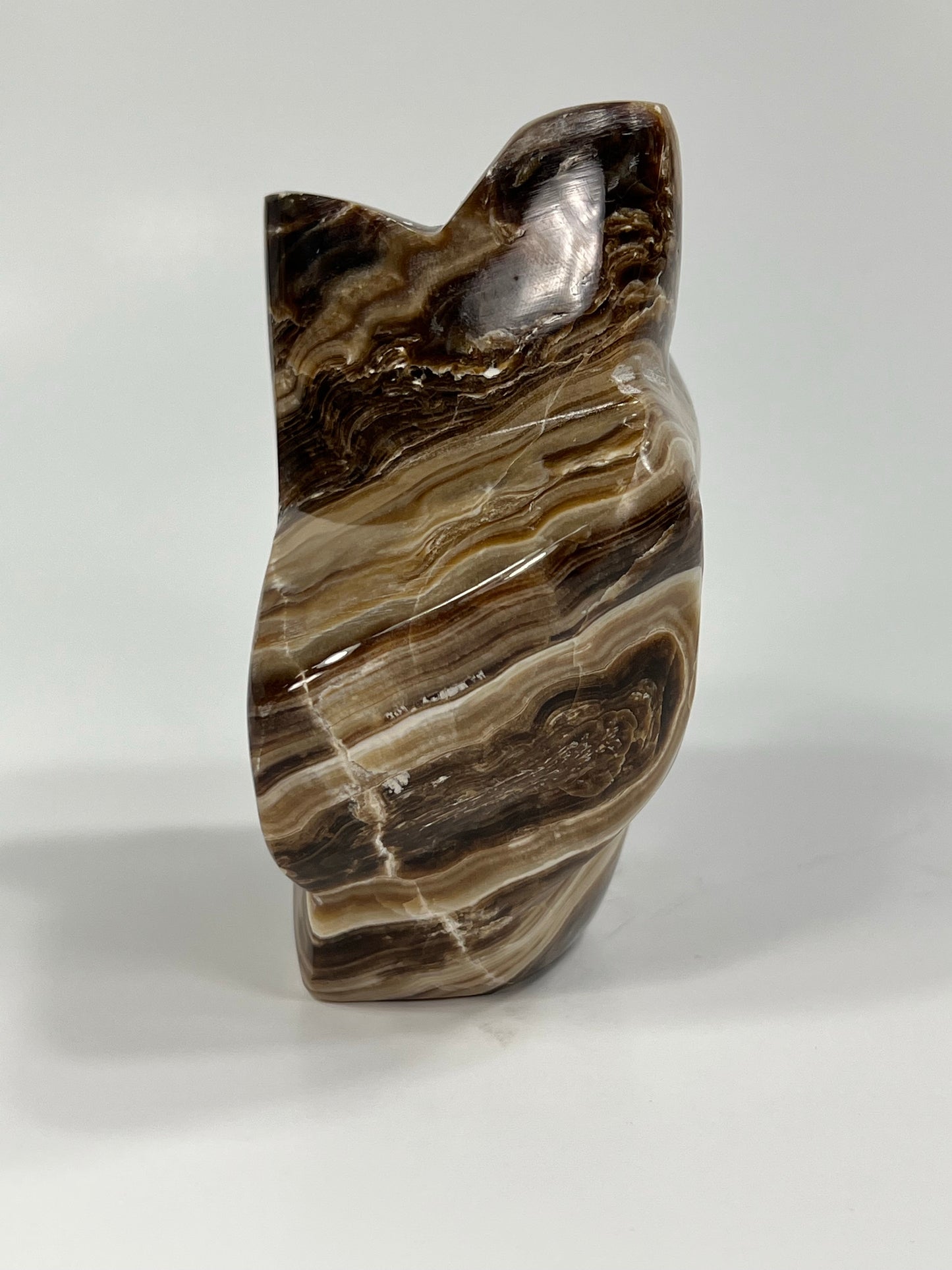Chocolate Calcite Freeform