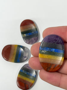 7 Chakra Worry Stone