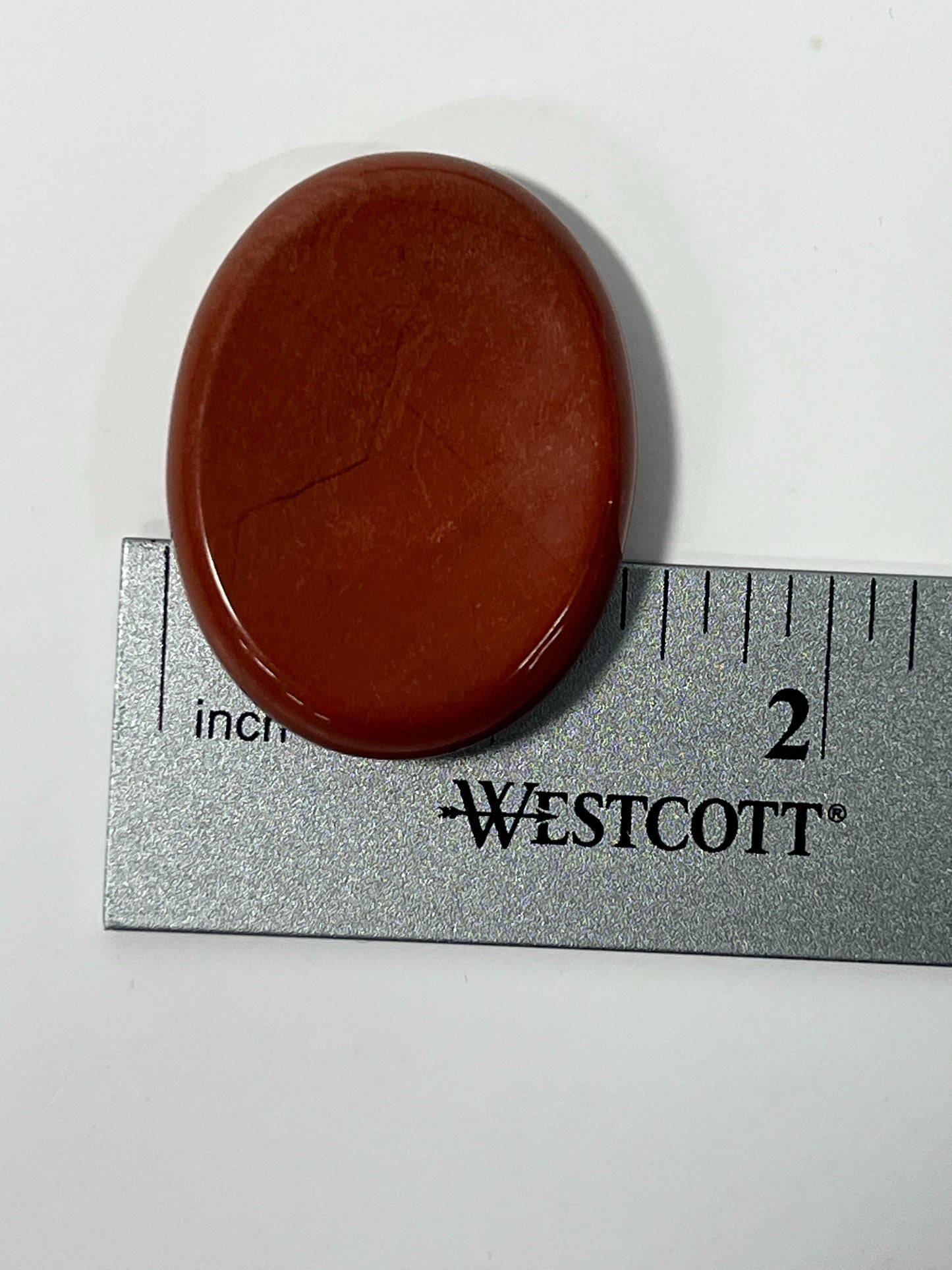 Red Jasper Worry Stone