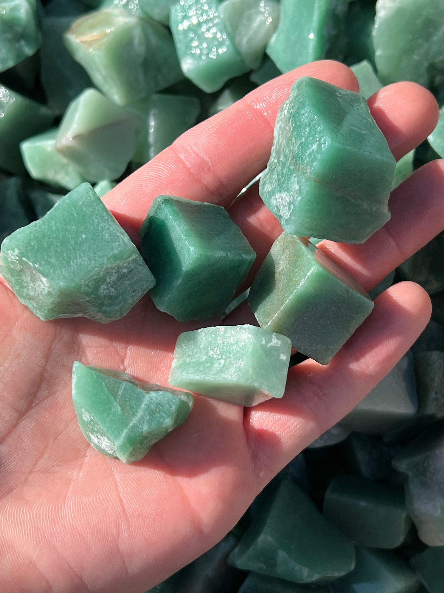 Rough Green Aventurine