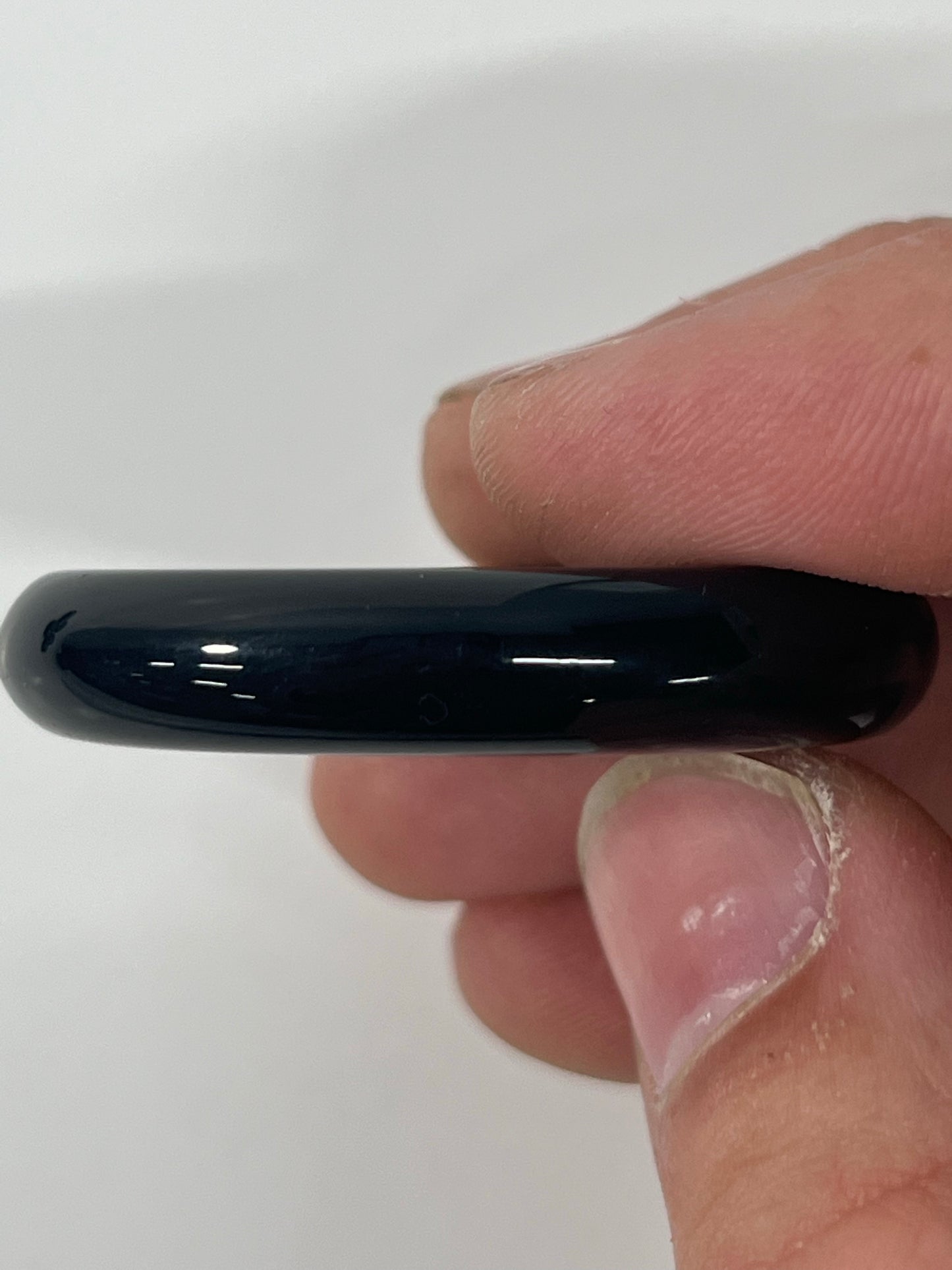 Obsidian Worry Stone