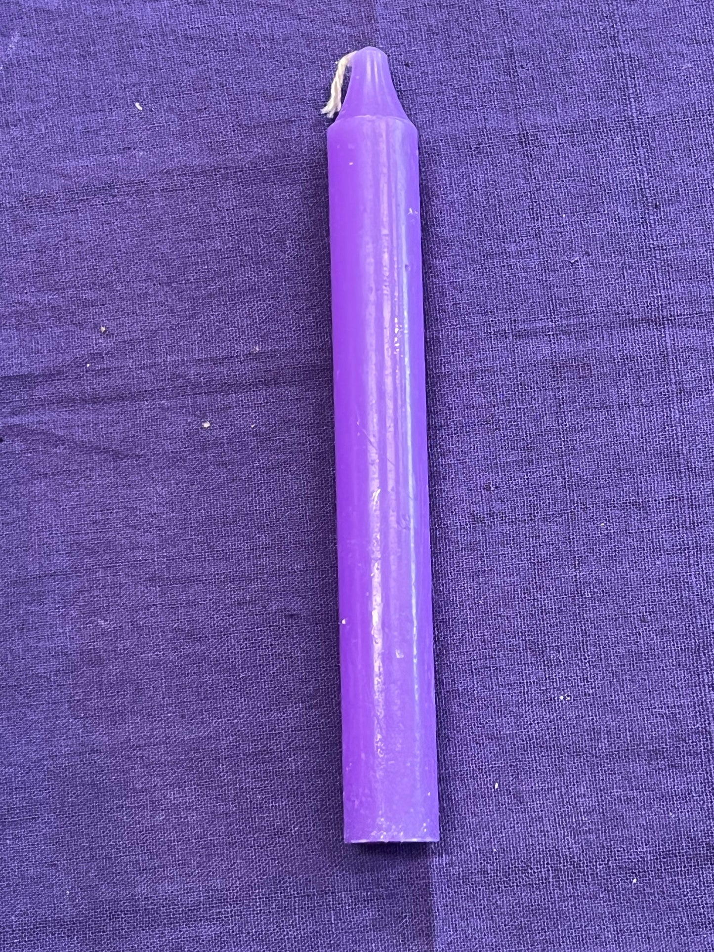 6” Purple candle