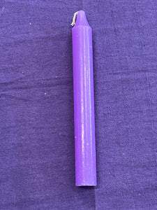 6” Purple candle