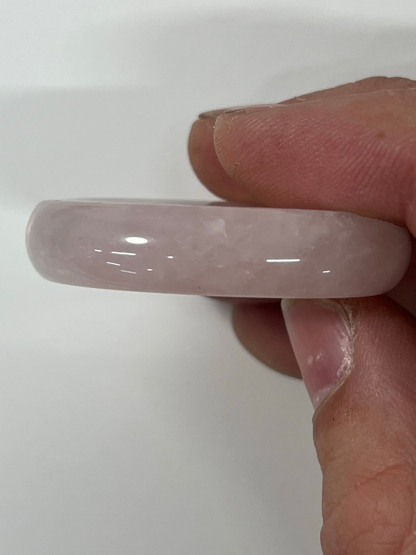 Rose Quartz Worry Stone