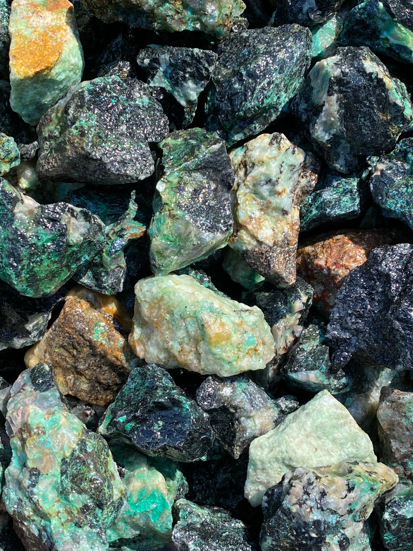 Rough Chrysocolla