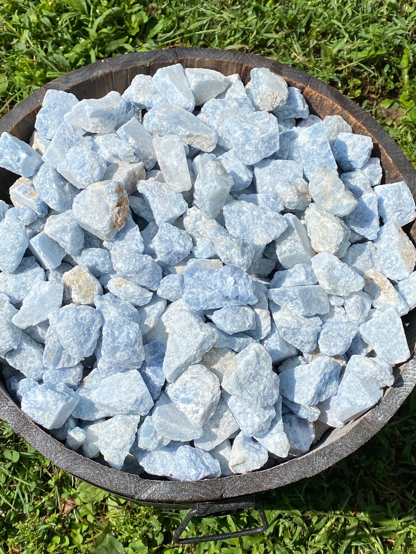 Rough Blue Calcite