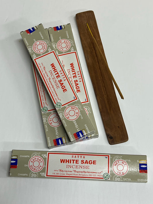 Satya White Sage Incense